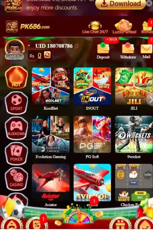 PK686 game